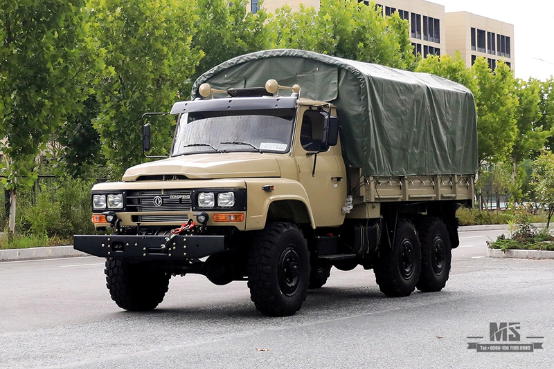 6×6 Dongfeng Camel Grey EQ2082 _170 hp EQ2082 ขับเคลื่อนหกล้อ Off-road Special Truck_240 Transport Vehicle_Export Special Vehicle