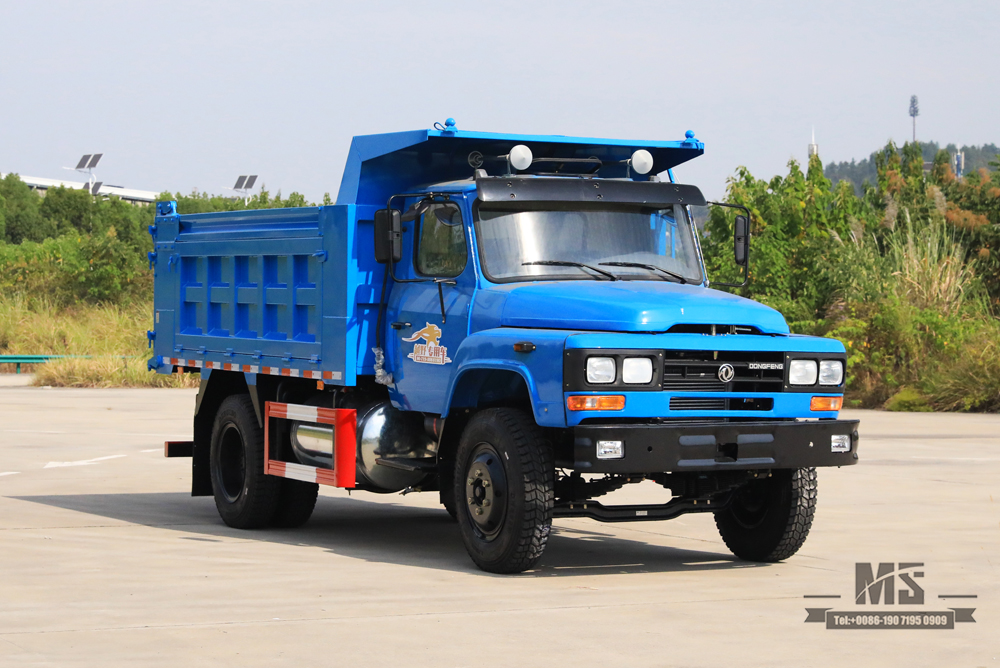 Dongfeng EQ1093 170hp รถดั๊มพ์_รถขับเคลื่อนสี่ล้อส่งออกรถบรรทุกพิเศษ_4*4 ผู้ผลิตดัดแปลงรถบรรทุก