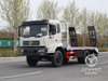 Dongfeng Semi-Cab รถขุดรถขนส่ง รถขุดลากบอร์ดเครื่องจักรเบ็ดรถบรรทุก Flatbed รถเทรลเลอร์แบบไฮดรอลิกบันไดรถเทรลเลอร์ 