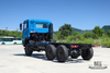 340hp Dongfeng แชสซีรถบรรทุกหกล้อ_Dongfeng 6 * 6 แชสซีรถบรรทุกสินค้าหัวแบนพร้อมระบบเบรกน้ำหล่อเย็นถัง _ ส่งออกแชสซีพิเศษ