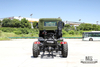 340hp Dongfeng 6×6 แชสซี_ขับเคลื่อนหกล้อหัวแบนแชสซีรถบรรทุกสินค้าหนึ่งแถวครึ่งแชสซี_6*6 ส่งออกยานพาหนะพิเศษ