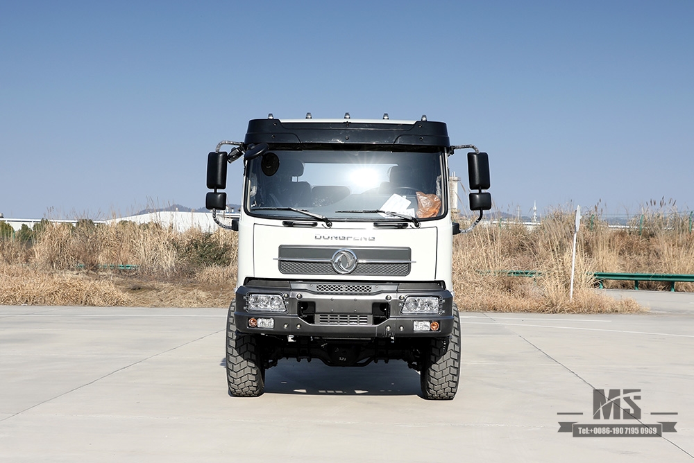 Dongfeng ไดรฟ์หกล้อแชสซี_6 * 6 YC6A260 แชสซีรถบรรทุกหัวแบนสำหรับ Sale_Dongfeng ส่งออกแชสซียานพาหนะพิเศษ