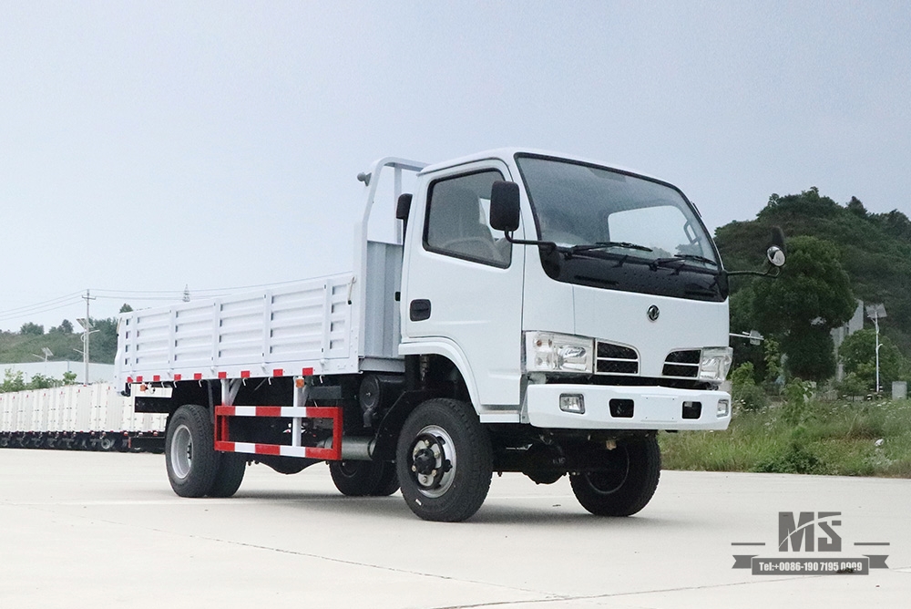 4*4 Dongfeng Off-road Truck_Right-hand Drive 90 HP 3T Single Row Small Truck Vans_Dongfeng Four Drive Export Special Light Truck