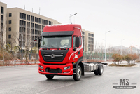 Dongfeng 4 * 2 290 hp แชสซีรถบรรทุกออฟโรด_4 × 2 หัวแบนหลังคาสูงสองห้องนอน Cab ผู้ผลิตการแปลงแชสซีรถบรรทุกสินค้า _ ส่งออกแชสซีวัตถุประสงค์พิเศษ