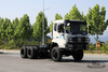 266 HP Dongfeng ขับเคลื่อนหกล้อแชสซีออฟโรด 6 × 6 แถวแบนครึ่งแชสซีพิเศษ _ ขับเคลื่อนทุกล้อสามเพลา 7T / 13T / 13T แชสซีรถบรรทุกขนส่ง_ ส่งออกยานพาหนะพิเศษ