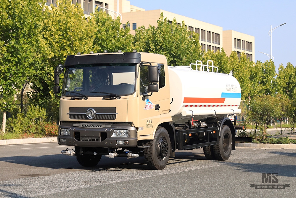 4*2 Dongfeng 12m³ รถบรรทุกสปริงเกลอร์ _Dongfeng 210 HP Flat Head Water Sprinkler Truck_Dongfeng Greening Water Tanker Truck Commercial Vehicle _Export Special Truck