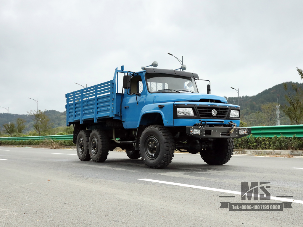 170 hp dongfeng eq2082_six-wheel-wheel-wheel drive off-road พิเศษ truck_double กระจกแถวเดียว 240 ขนส่งยานพาหนะ _6 × 6 แหลมรถบรรทุก 25y