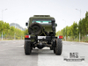 190hp Dongfeng EQ2102 SIX WHEEL DRIVE Chassis_6 × 6 EQ246 153 Double Row Cab Army Green Truck Chassis