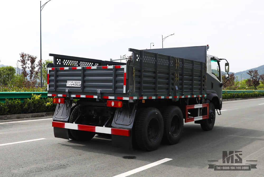 5T 6WD Light Dump Truck_6*6 260hp Diesel Off-road Tipper Truck_Six Wheel Drive Dongfeng Bobcat Dump Truck for Sale_Export ยานพาหนะวัตถุประสงค์พิเศษ