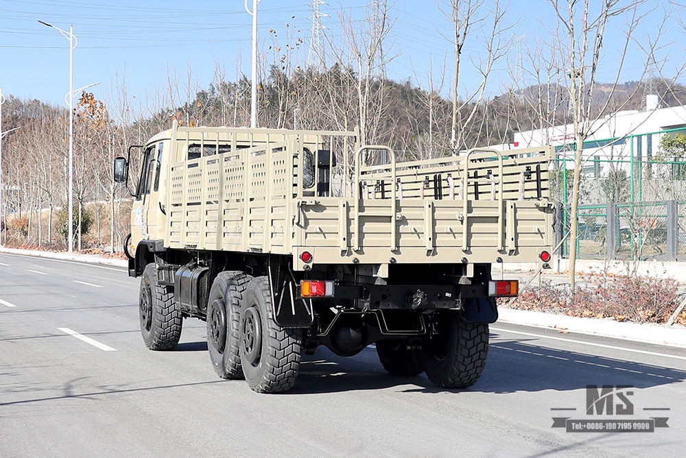 EQ2102 Dongfeng Six Wheel Drive Off Road Truck_ 6×6 Camel Grey หนึ่งครึ่ง 153 Cab Transport Truck_Dongfeng Classic AWD Truck Export Special Purpose Vehicle