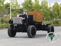 แชสซี 8 ตัน 4x4 พร้อมความสงสัยด้านหน้าอิสระ | ความสามารถนอกถนนที่ไม่มีใครเทียบและความสะดวกสบายในการขับขี่