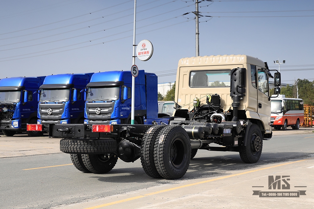 Dongfeng 4*2 แชสซี _ 210 HP หนึ่งและครึ่งแถว Cab รถบรรทุกแชสซี Commercial Vehicle_Dongfeng 4*2 แชสซีรถบรรทุกสำหรับ Sale_Export แชสซียานพาหนะพิเศษ