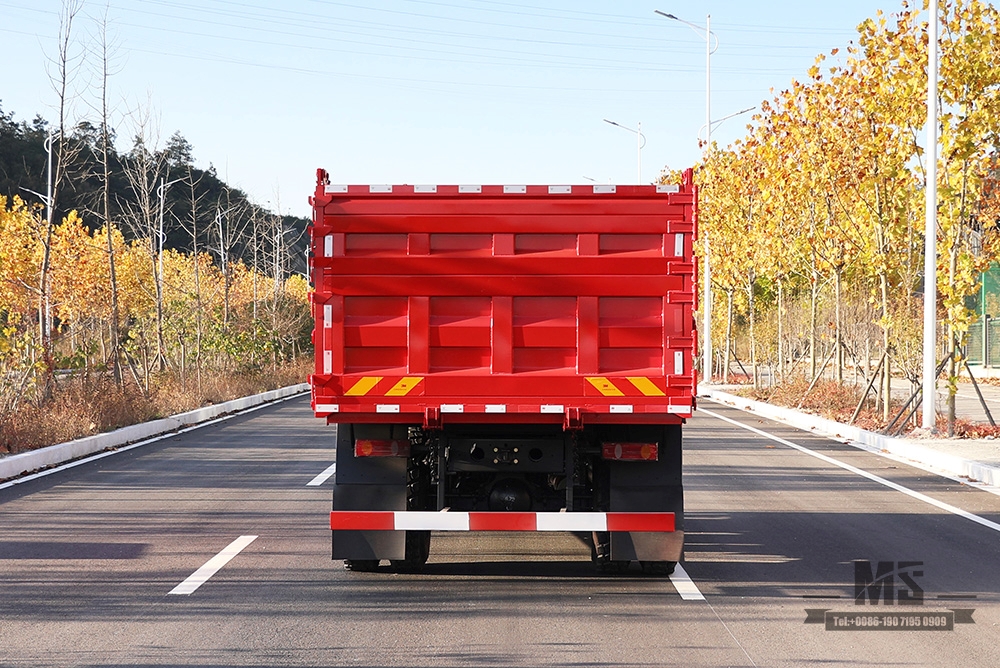 210hp Dongfeng 4*2 Tipper Truck_ Flat Head Row Half Dump Truck Off Road Transport Truck_Export รถพิเศษ