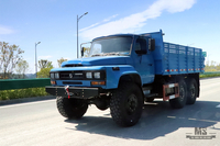 210 hp Dongfeng รถดัมพ์ขับเคลื่อนหกล้อ _6×6 EQ2100 5T Pointed Head Off-road Tipper Truck for sale_Dongfeng 6WD 245 Export Special Vehicle