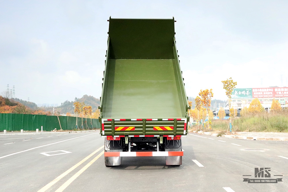 Dongfeng 4*4 Off Road Dump Truck_Dongfeng 210hp 4×4 Off-road Flathead Row Half Truck_ส่งออกรถพิเศษ
