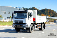 210hp Dongfeng 4×2 รถดัมพ์สำหรับขาย_4*2 Flathead Head Row Half Tipper Truck ผู้ผลิต_ส่งออกยานพาหนะพิเศษ