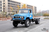 Dongfeng Four Wheel Drive Tipper Truck Chassis _170hp Blue 4*4 Single Row Pointed Head Dump Truck Chassis รถบรรทุกเหมืองแร่แชสซี_ส่งออกยานพาหนะพิเศษ