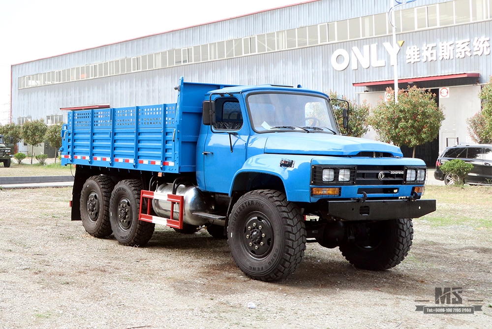 Dongfeng รถขับเคลื่อนหกล้อ Off Road Dump Truck_EQ2100 6 × 6 210hp รถบรรทุกขนส่งแถวเดี่ยวหัวแหลมชี้ _ รถบรรทุกพิเศษส่งออกแบบขับเคลื่อนทุกล้อ