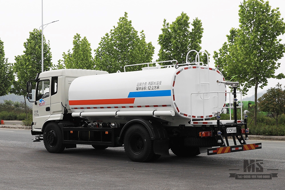 210 HP Dongfeng 4*2 Greening Sprinkler Truck _Dongfeng Flat Head Water Sprinkler Truck Commercial Vehicle_Dongfeng Water Tanker Truck For Sale_Export รถบรรทุกพิเศษ