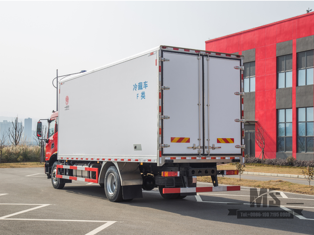 Dongfeng Tianjin KR F-class รถบรรทุกห้องเย็น | รถบรรทุกขนส่งสดแช่แข็ง | รถบรรทุกห้องเย็น | รถบรรทุกขนส่งอาหารทะเล