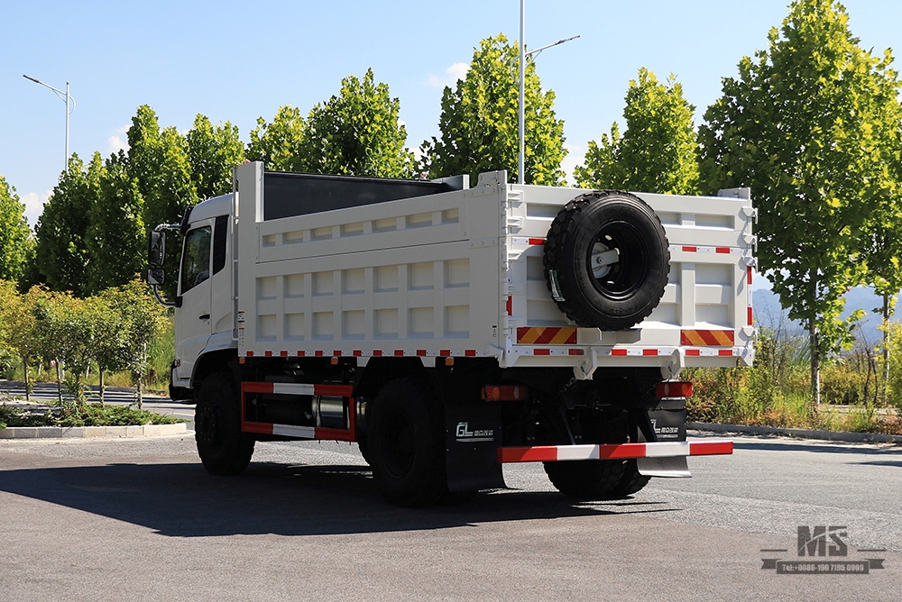 Dongfeng 4 × 2 Tipper Truck_ Flathead Head Row ครึ่งพื้นที่การขุด Dump Truck_4 * 2 ส่งออกยานพาหนะพิเศษ