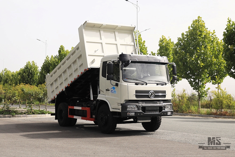 Dongfeng 4 × 2 รถดัมพ์ _ หัวแบนแถวครึ่งเหมืองไซต์รถดั๊มพ์สำหรับขาย_4 * 2 ส่งออกยานพาหนะพิเศษ