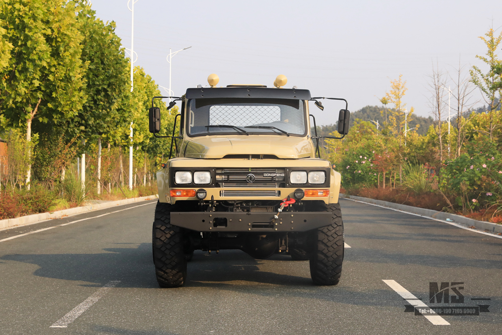 Dongfeng 6×6 EQ2100 Chassis_6*6 190hp Pointed Head Truck แชสซีขับเคลื่อนหกล้อสำหรับ Sale_Export แชสซียานพาหนะพิเศษ