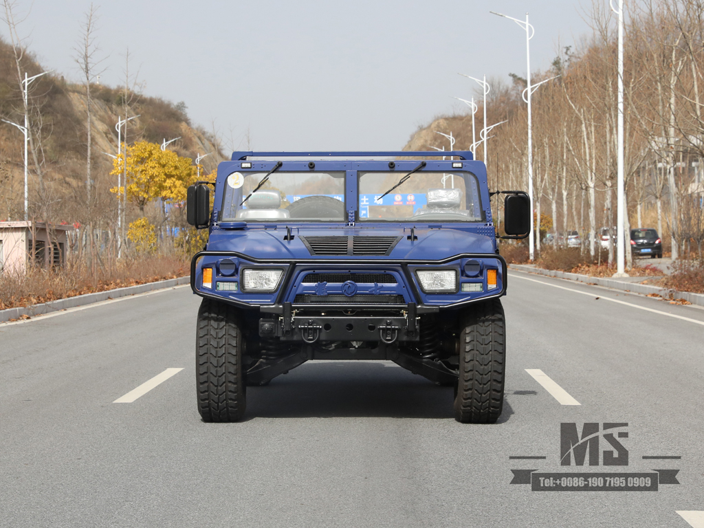 Dongfeng Mengshi EQ2050 Soft-Top Fastback Mengshi Patrol Vehicle | รีวิว Mengshi | รถจี๊ปพลเรือนจีน