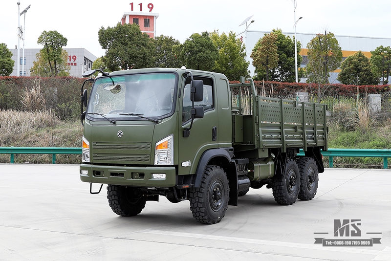 EQ240 Dongfeng 6WD Off-road Truck_All-Wheel Drive EQ2082 Diesel Cargo Truck Manufacturing Factory_Dongfeng 6x6 Flathead Civilian Off-road Truck for Sale_Export รถพิเศษ