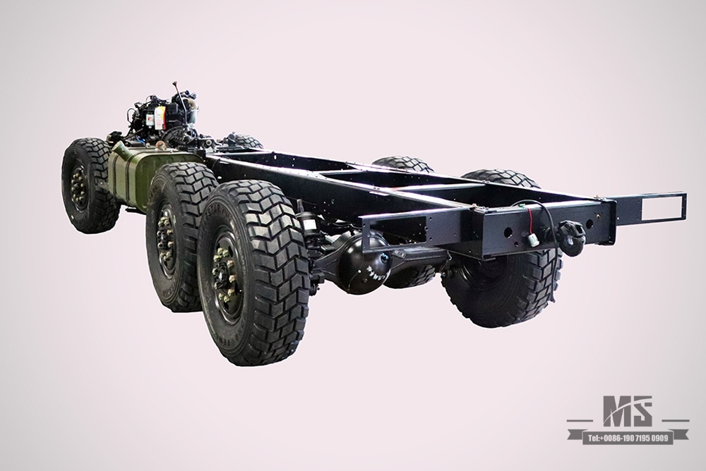 รถขับเคลื่อนหกล้อ Dongfeng EQ2100 Chassis_6 × 6 190hp Off Road Truck Chassis_All-wheel-Drive Export Special Type Ⅲ Chassis