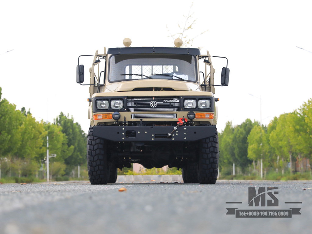 6x6 Dongfeng EQ2082 Singlerow Cab Trucks 6wd นอกรถบรรทุก Roaccargo 