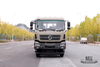 Dongfeng รถขุดพื้นเรียบสี่เพลารถบรรทุก_8*4พร้อมนักปีนเขาหาง7m6รถบรรทุกพื้นเรียบ_ส่งออกรถบรรทุกตู้คอนเทนเนอร์โลจิสติกส์พิเศษ