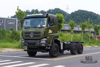 Dongfeng 6×6 Off Road Chassis_Six wheel Drive Dongfeng Flat Head หนึ่งและครึ่งแถวแชสซีรถบรรทุกสินค้า AWD 6*6 ส่งออกยานพาหนะพิเศษ