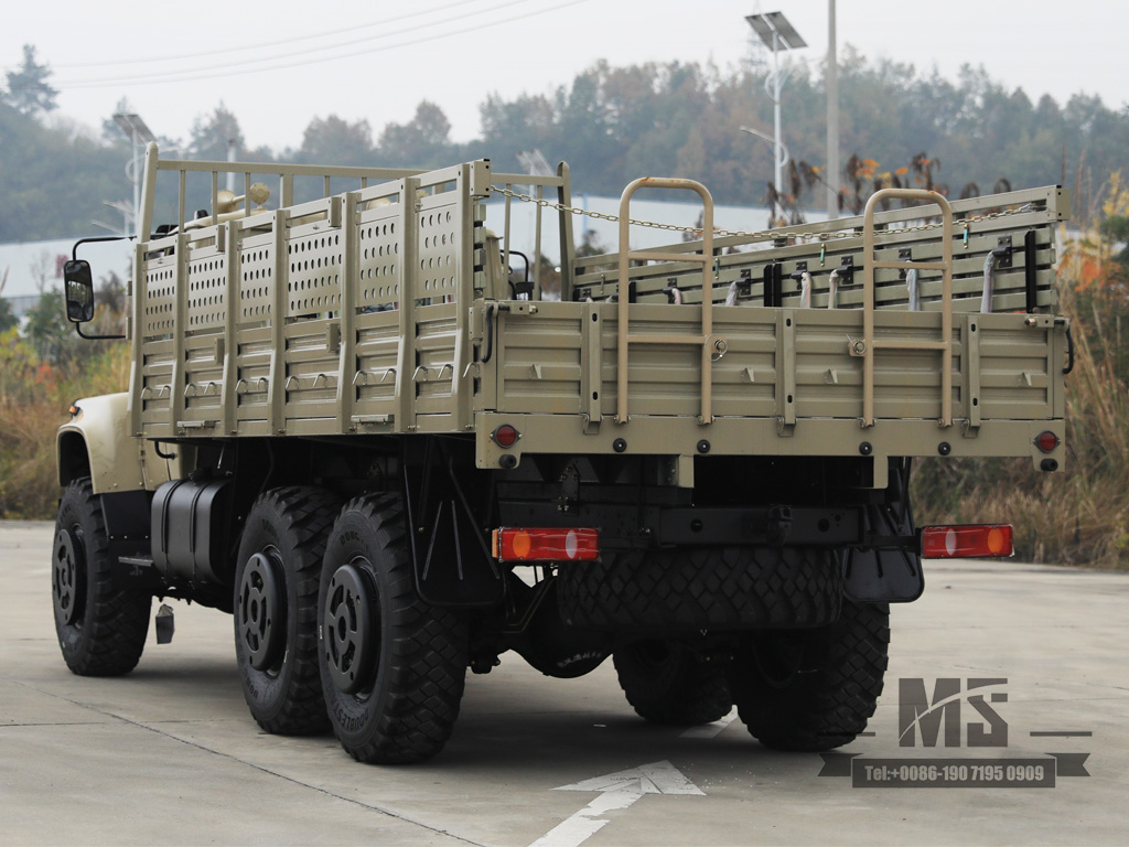 6*6 Dongfeng EQ2100 Truck_6*6 รถบรรทุกหัวแหลม ขับเคลื่อนหกล้อรถบรรทุกออฟโรด_ส่งออกยานพาหนะพิเศษ