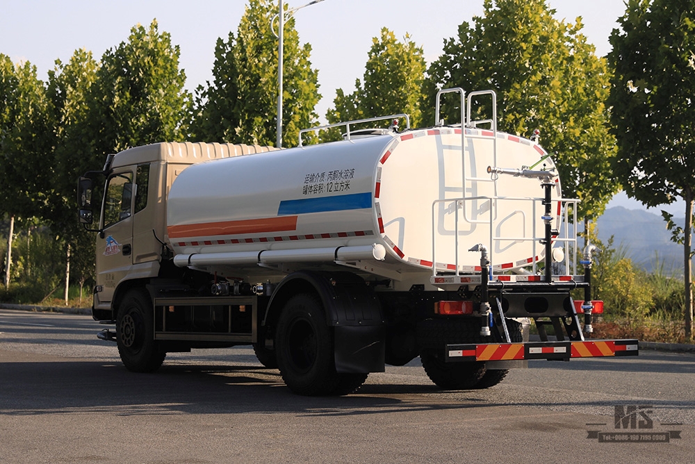 4*2 Dongfeng 12m³ รถบรรทุกสปริงเกลอร์ _Dongfeng 210 HP Flat Head Water Sprinkler Truck_Dongfeng Greening Water Tanker Truck Commercial Vehicle _Export Special Truck