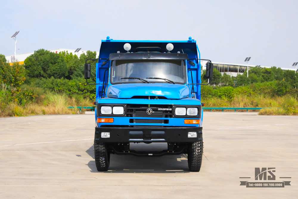 Dongfeng EQ1093 170hp รถดั๊มพ์_รถขับเคลื่อนสี่ล้อส่งออกรถบรรทุกพิเศษ_4*4 ผู้ผลิตดัดแปลงรถบรรทุก