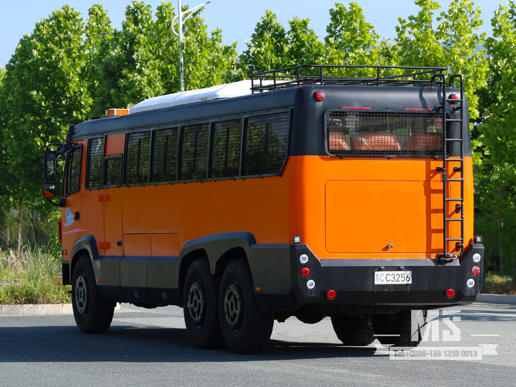 รถโดยสารโดยสารตงเฟิง 210HP 6x6 | ยานพาหนะโดยสารพิเศษแบบออฟโรดทุกพื้นที่