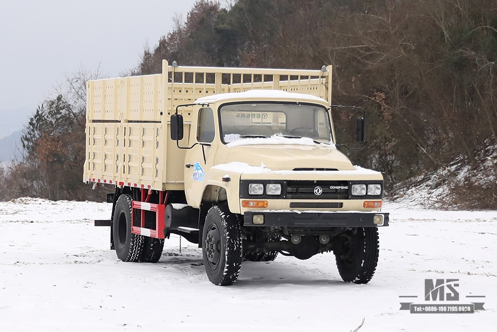 Dongfeng Four Wheel Drive EQ1093 รถบรรทุกออฟโรด _ 4*4 Long Head Single Row Cab Truck Modification Manufacturing_Dongfeng 4WD Truck Export Special Purpose Truck