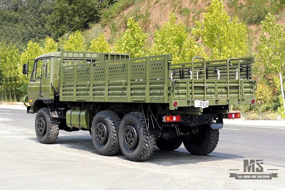 Dongfeng EQ2102G/246 รถบรรทุกออฟโรด_6×6 190 HP 6WD Flathead 153 Chassis Converted Cargo Truck Troop Carrier_Six wheel drive Classic Truck Export Special Purpose Vehicle 