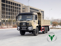 6x6 Flatbed Dump Truck | ตัวถ่ายโอนข้อมูลหนักที่มีด้านที่ถอดออกได้