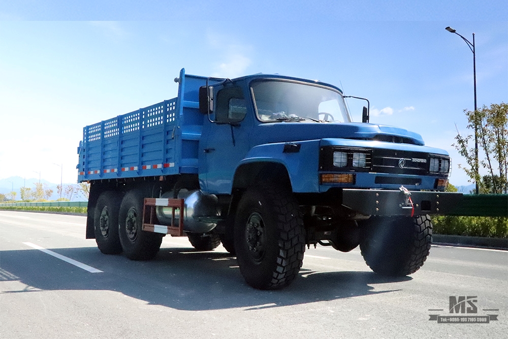 210 hp Dongfeng รถดัมพ์ขับเคลื่อนหกล้อ _6×6 EQ2100 5T Pointed Head Off-road Tipper Truck for sale_Dongfeng 6WD 245 Export Special Vehicle