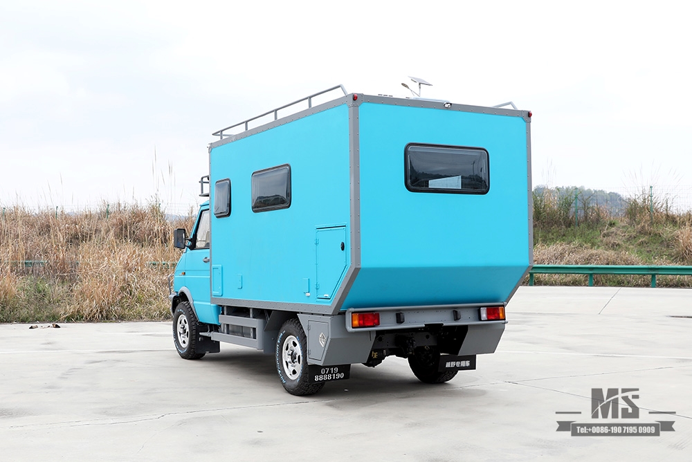 Iveco RV รถขับเคลื่อนสี่ล้อสำหรับสำนักงานเคลื่อนที่_4WD Off-road Touring Caravan สำหรับขาย_4*4 สำนักงานกลางแจ้ง รถ RV แบบกำหนดเองส่งออกยานพาหนะพิเศษ 