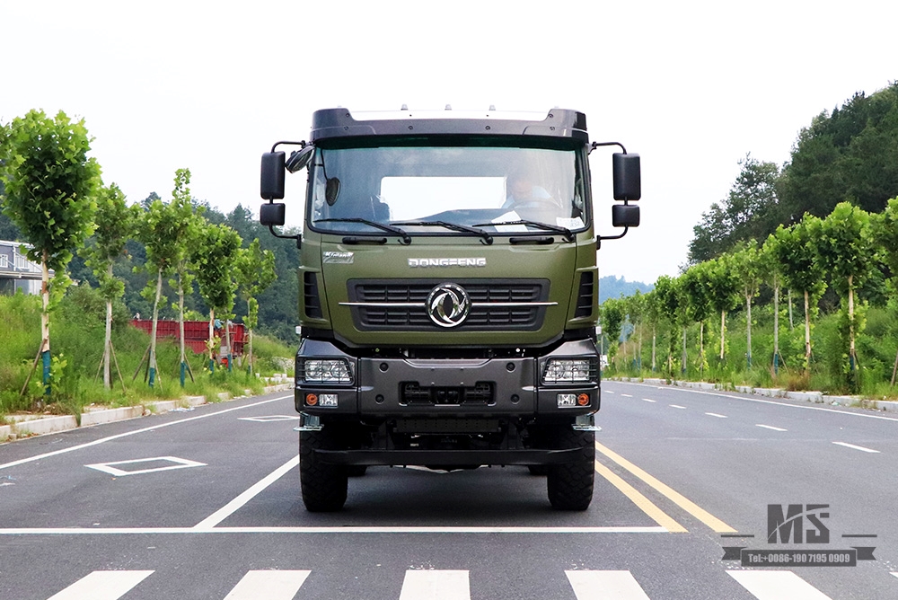 Dongfeng 6×6 Off Road Chassis_Six wheel Drive Dongfeng Flat Head หนึ่งและครึ่งแถวแชสซีรถบรรทุกสินค้า AWD 6*6 ส่งออกยานพาหนะพิเศษ