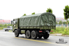 Dongfeng รถบรรทุกขับเคลื่อนหกล้อสำหรับ Sale_6 * 6 Army Green Flathead Truck ผู้ผลิต_Dongfeng 6WD ส่งออกยานพาหนะพิเศษ