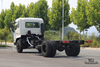Dongfeng 4 × 2 รถบรรทุกติดเครนแชสซี 266hp ใหม่ Flathead Cabin Row ครึ่งแชสซีพร้อมรถบรรทุกเครนส่งออกแชสซีพิเศษ
