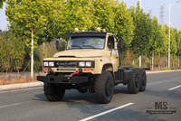 Dongfeng 6×6 EQ2100 Chassis_6*6 190hp Pointed Head Truck แชสซีขับเคลื่อนหกล้อสำหรับ Sale_Export แชสซียานพาหนะพิเศษ