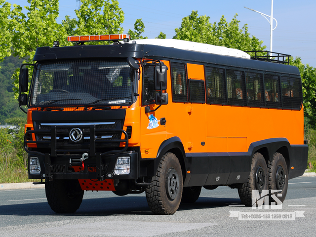 รถโดยสารโดยสารตงเฟิง 210HP 6x6 | ยานพาหนะโดยสารพิเศษแบบออฟโรดทุกพื้นที่