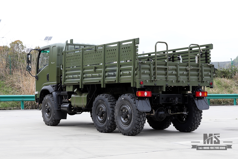 EQ240 Dongfeng 6WD Off-road Truck_All-Wheel Drive EQ2082 Diesel Cargo Truck Manufacturing Factory_Dongfeng 6x6 Flathead Civilian Off-road Truck for Sale_Export รถพิเศษ