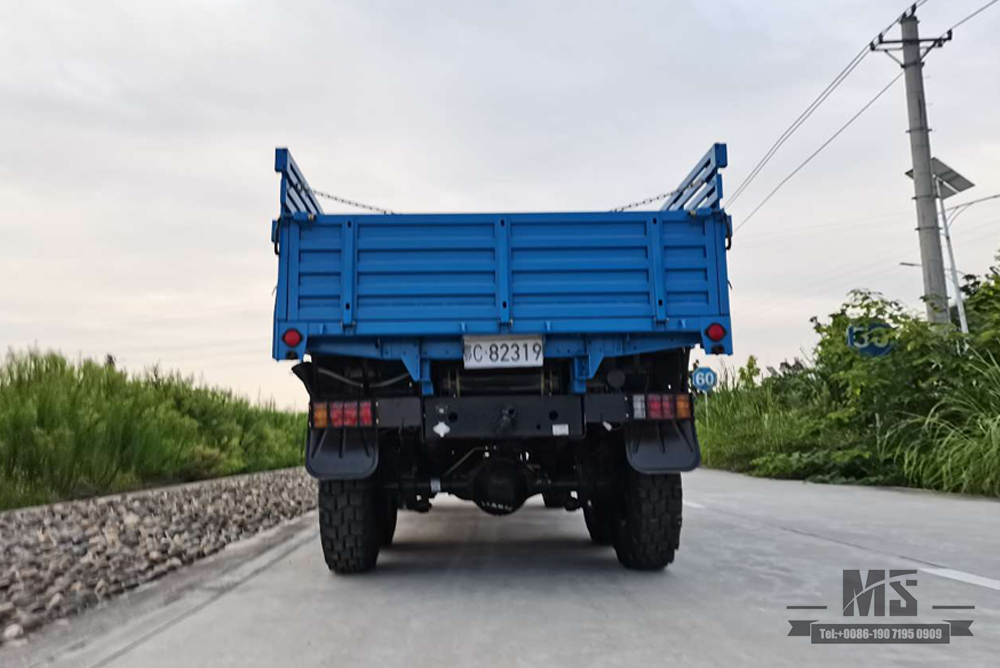 170 แรงม้า Dongfeng EQ2082_รถขับเคลื่อนหกล้อแบบพิเศษออฟโรด_กระจกสองชั้นแถวเดียว 240 รถขนส่ง_6×6 แหลม 25Y รถบรรทุกส่งออกรถพิเศษ