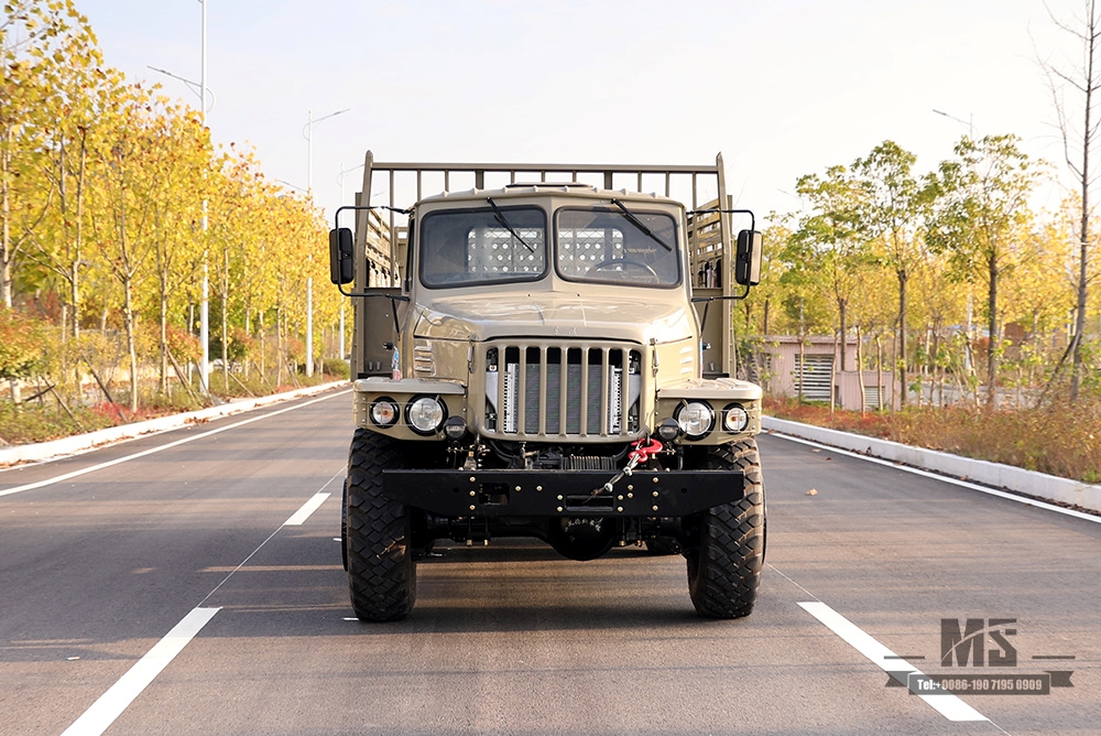 6×6 Dongfeng EQ2100 Truck_190hp Dongfeng ขับเคลื่อนหกล้อ LongHead แถวเดียวบรรทุกสินค้าสูงรถบรรทุกขนส่ง_AWD รถบรรทุกพิเศษส่งออก